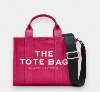 Bolso Marc Jacobs the tote bag pequeño fucsia